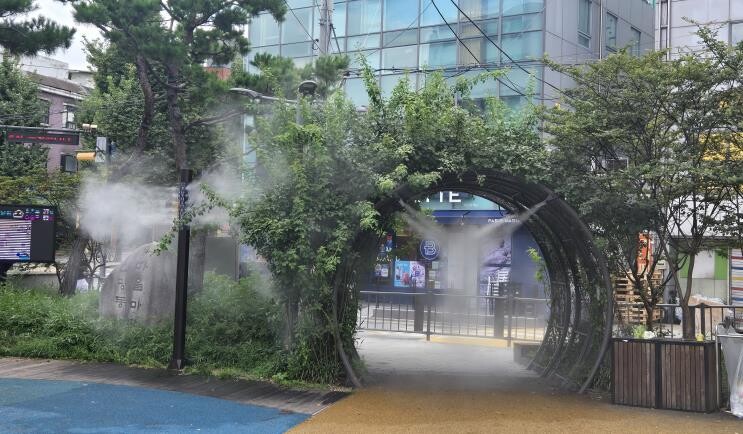 역대급 폭염, 서울 중구의 