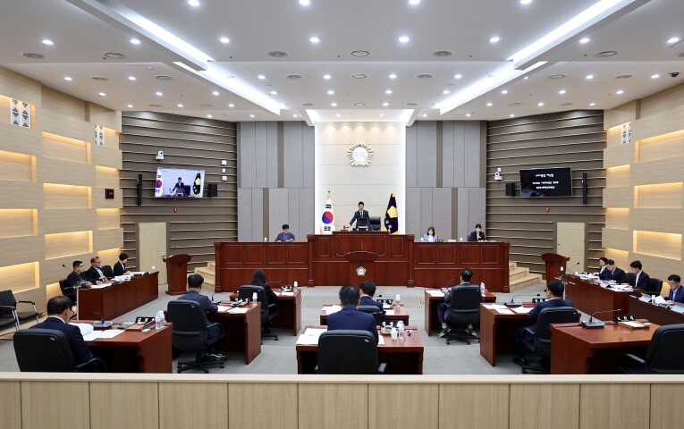 성주군의회 제293회 임시회 개회 활...