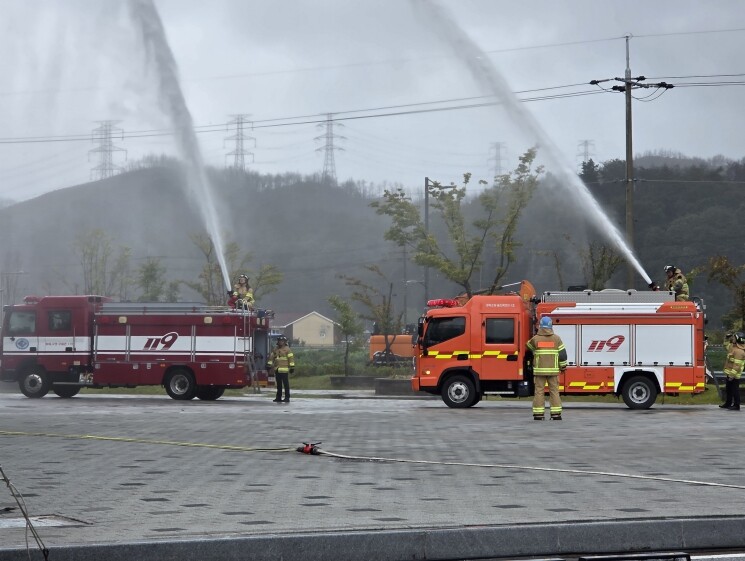 울진군, 산불·전기차 화재 대응‘안전...