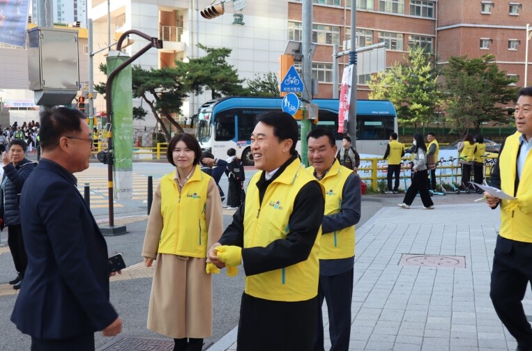 충북교통연수원, 교통안전 합동캠페인 ...