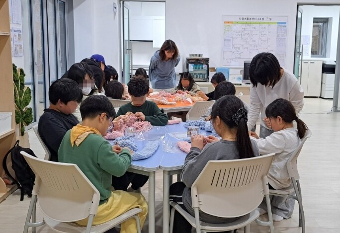 남해군 학교밖 청소년 봉사동아리 목도...