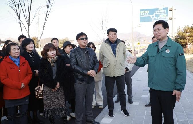 이상일 용인특례시장, 도로확장과 개선...