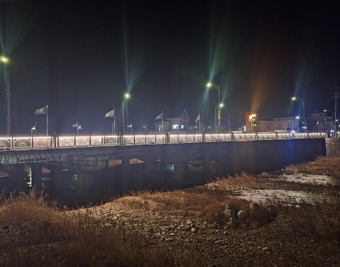 동해시, 무릉계곡 입구 삼화교 경관조...