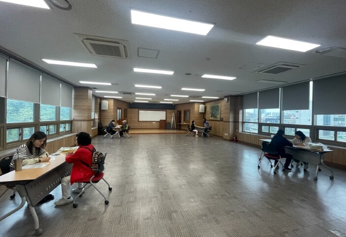 남동구, 노인사회활동 참여자에 치매 ...