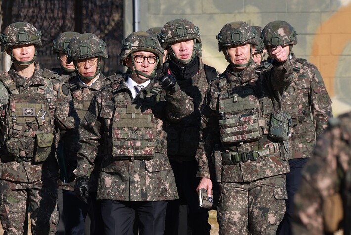 김민석 국무총리, 육군 제9보병사단 ...