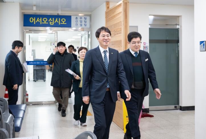 제28대 전상욱 청양부군수, 새해 첫...