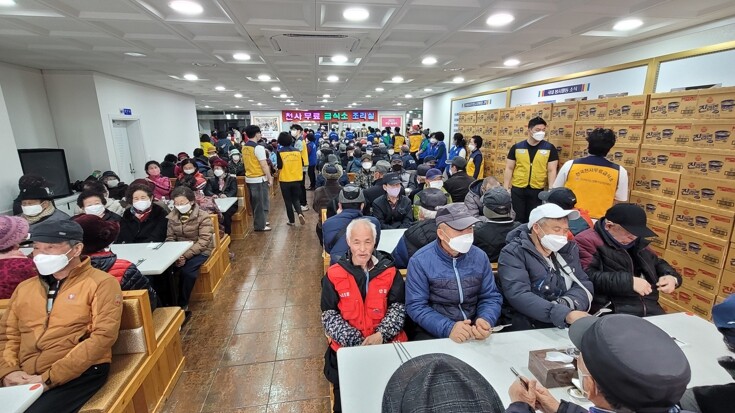 광주광역시 북구, 올해도 어르신 식사...