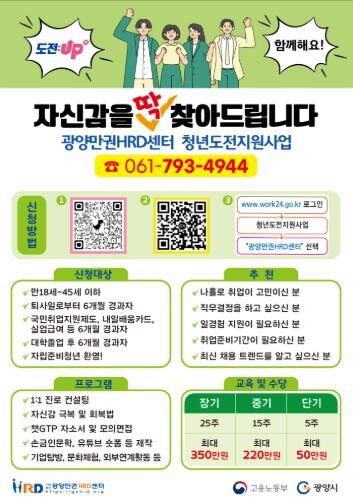 광양시, ‘2026년 청년도전지원사업...