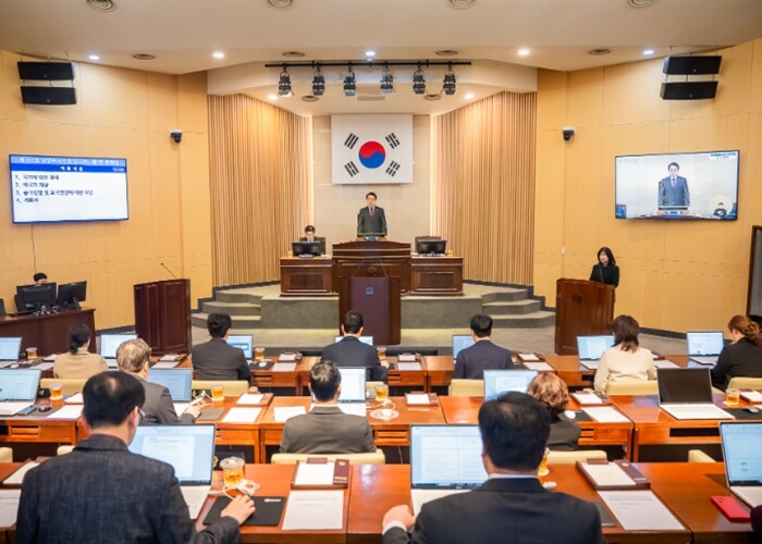 남양주시의회, 제317회 임시회 개회...